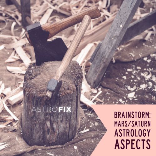 Brainstorm: Mars / Saturn Astrology Aspects