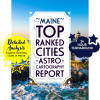 Maine Top Ranked Cities AstroCartography Report