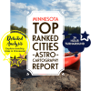 Minnesota Top Ranked Cities AstroCartography Report
