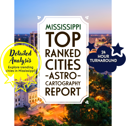 Mississippi Top Ranked Cities AstroCartography Report