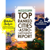 Mississippi Top Ranked Cities AstroCartography Report