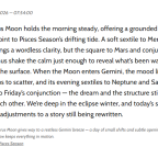 Daily Artifact — February 23, 2026 (Pisces Season)