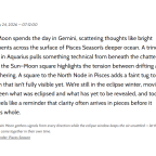 Daily Artifact — February 24, 2026 (Pisces Season)