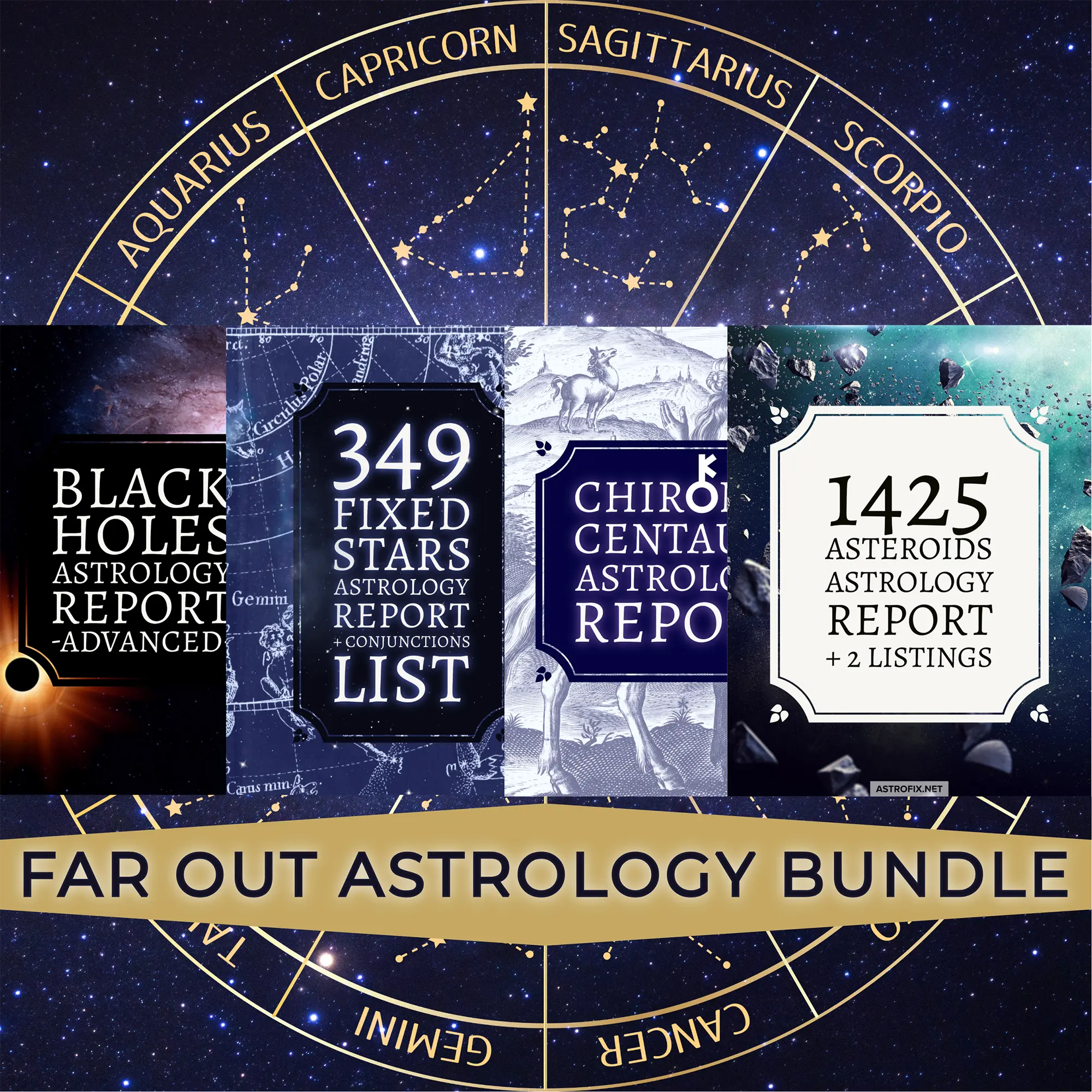 Astrological Deep‑Space Bundle — 4 Advanced Reports